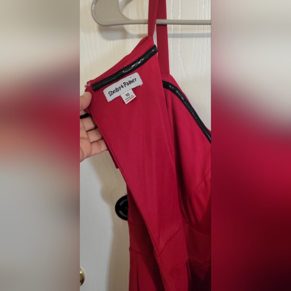 Shelby & Palmer Jumpsuit Womens Size 10 NWT Valentines - Picture 9 of 11